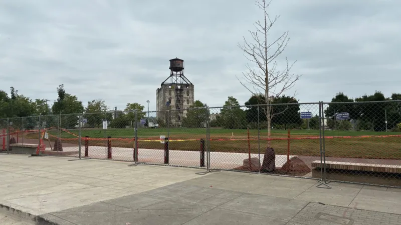 Fields Park near Centennial Mills building to stay closed pending cleaning, safety tests