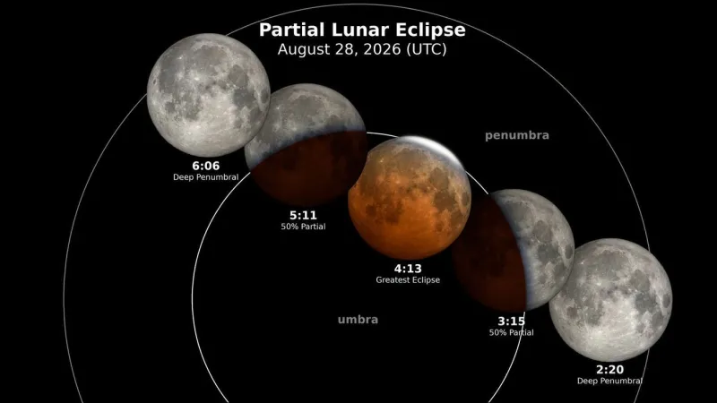 Don't miss tonight's nearly eclipsed moon!