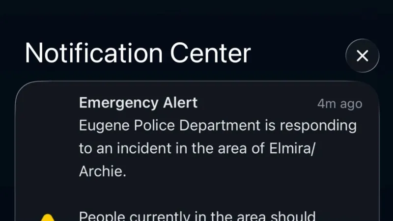 Eugene police arrest man after SWAT response prompts evacuation, shelter-in-place alert