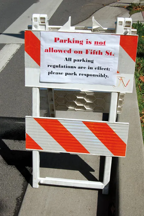 CITYWIDE YARD SALE PARKING GUIDELINES