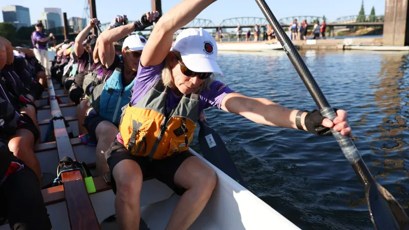 OPB's First Look: Portland dragon boaters race in Taiwan