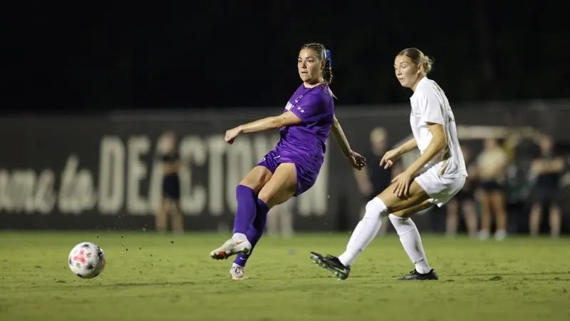 Hills Posts Career High in Saves in Loss to No. 5 Wake Forest