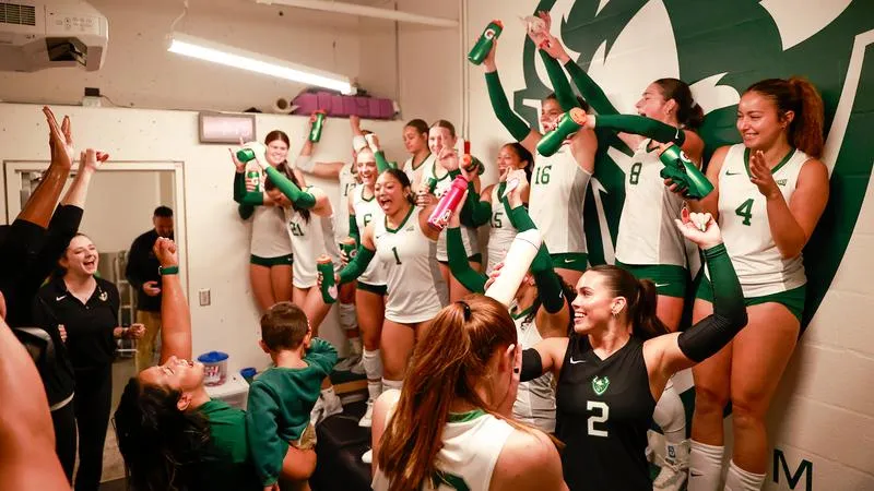 Depth Gets Vikings Over the Finish Line in Five-Set Win over Nevada