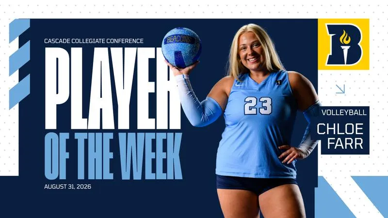 Farr Named CCC Defensive Player of the Week