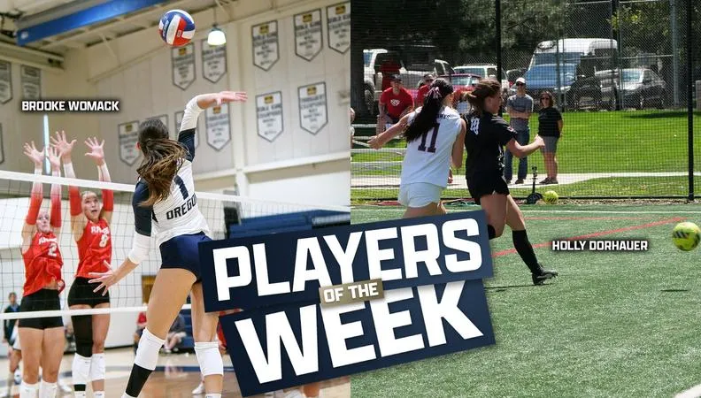 Womack, Dorhauer Earn CCC Weekly Honors