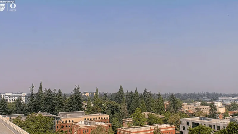 Austin Fire smoke pushes into Willamette Valley, brings poor air quality to Lane County