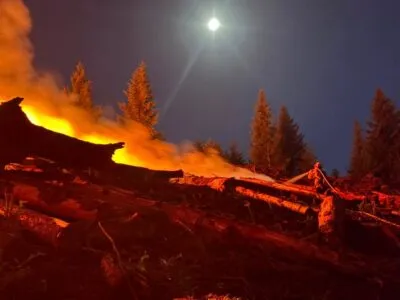 DFPA DEALS WITH TWO FIRES ON SUNDAY