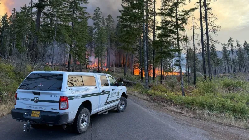 Man caught stealing road signs near Austin Fire, Clackamas Co. deputies say