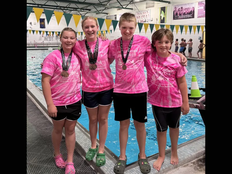 Sweet Home swimmers finish summer season with lots of PR's