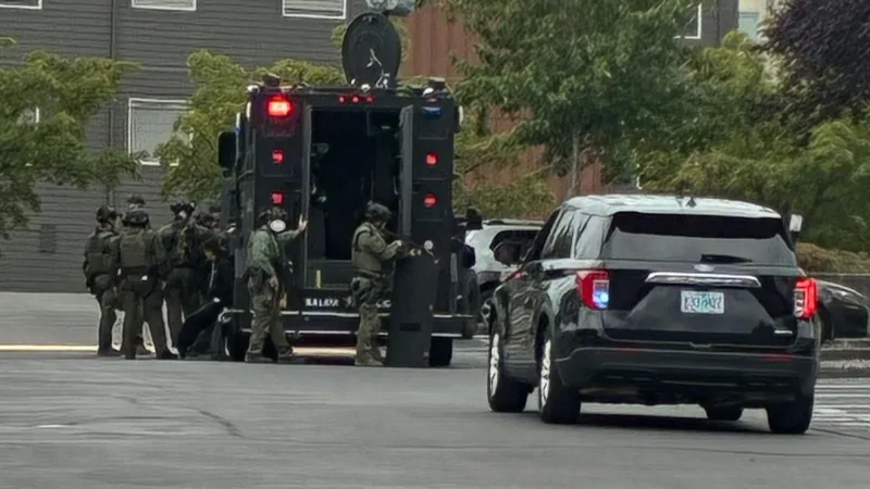 Salem Police SWAT serves warrant tied to Sunday homicide case
