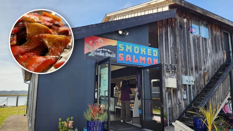 This Tiny Oregon Coast Town Has People Driving Hours for the Best Smoked Salmon Around