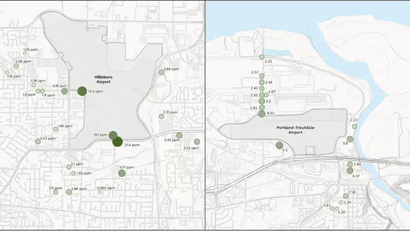 OSU study finds elevated lead levels near Hillsboro, Troutdale regional airports