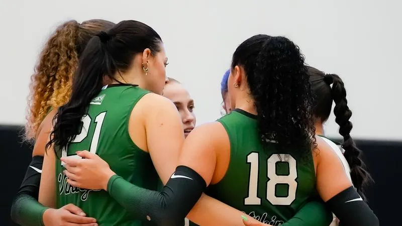 Vikings Take Opening Set, But Fall in Four against Unbeaten DePaul