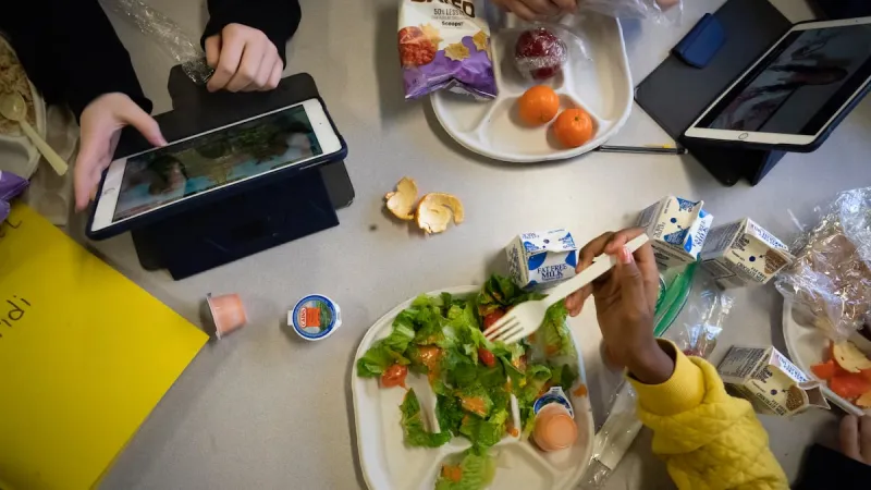 As millions of kids lose SNAP food benefits, free school meals are also at risk
