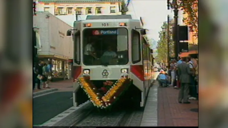 MAX Turns 40: Portland celebrates four decades since light rail debut in 1986
