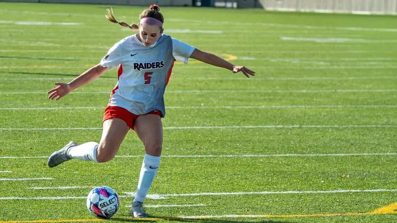 Johnson, Lasch notch matching hat tricks in Raider rout
