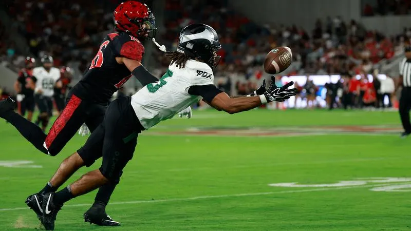 Aztecs Rush Past Vikings, 53-20, in San Diego