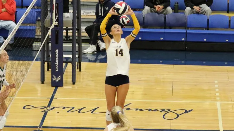 Lady Owls Drop 5-Set Thriller with LC State