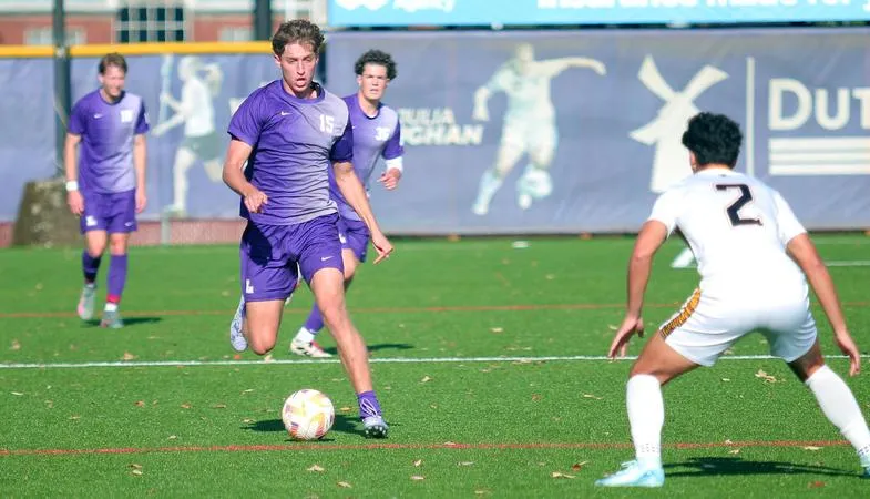 Vargo, Dalgaard net two goals, men's soccer falls at Cal Lutheran