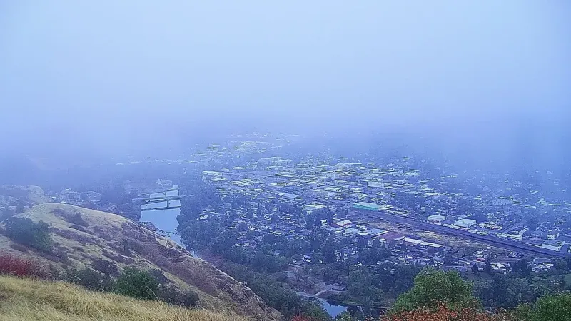 Foggy & Cloudy Start to Labor Day