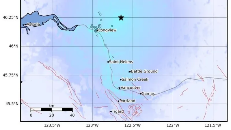 Light shaking reported as USGS logs 3.7 quake east of Castle Rock early Saturday morning