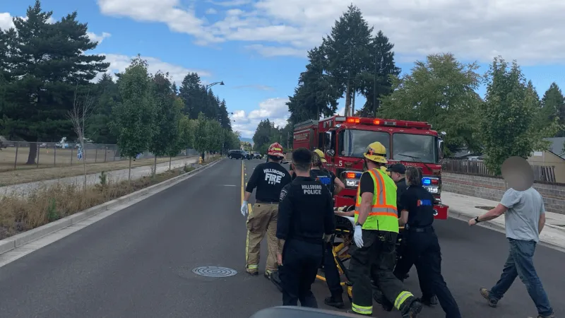 Child on bike hit by driver in Hillsboro, flown to hospital with life-threatening injuries