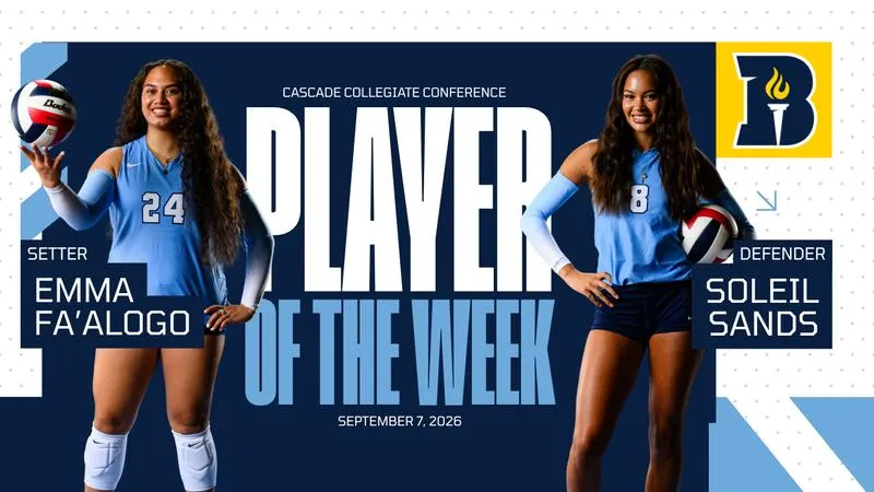 Sands, Fa'alogo Earn CCC Player of the Week honors