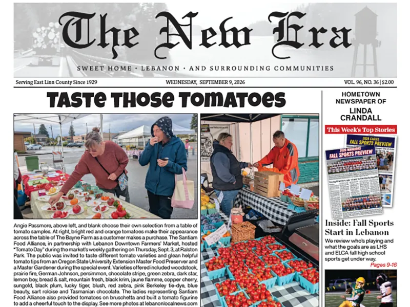 E-Edition: Sept. 9, 2026