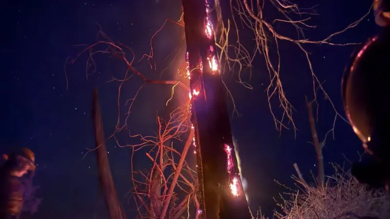 Lightning storms spark multiple fires in southern Douglas County over Labor Day weekend