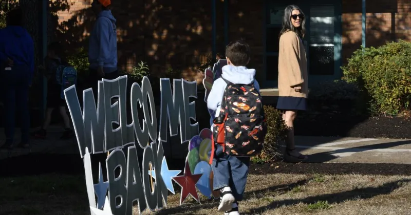 Students return to Tangent Elementary as officials weigh school's future
