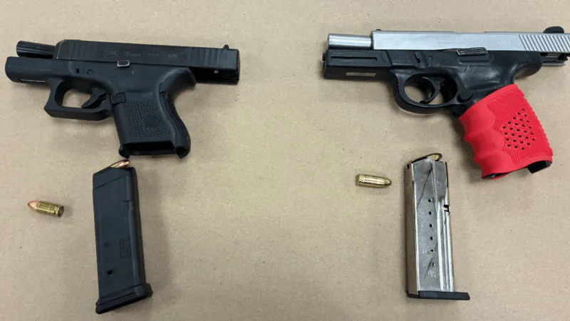 DUII stop in Salem leads to 3 teens arrested, two loaded guns, one stolen