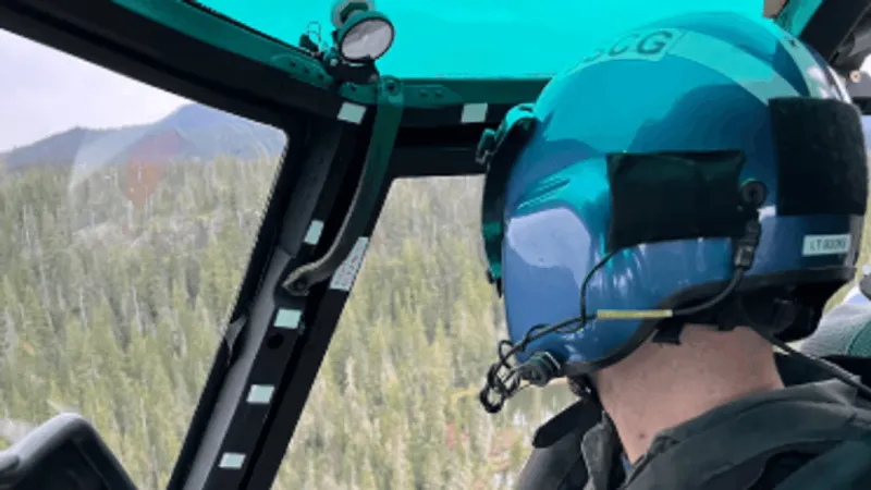 Coast Guard rescues injured hiker in Oregon's Three Sisters Wilderness