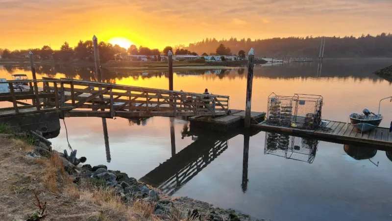 This Oregon Coast RV Park Lets You Rent a Crab Boat, Catch a Dungeness Dinner, and Have It Cooked for You