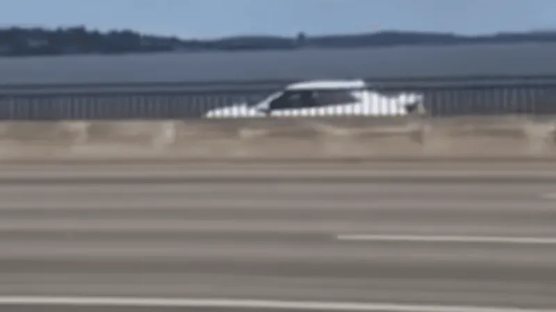 WSP investigating viral video of car driving in I-90 bike, pedestrian trail