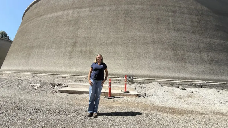 New water tanks on College Hill increase seismic resiliency of Eugene's water system