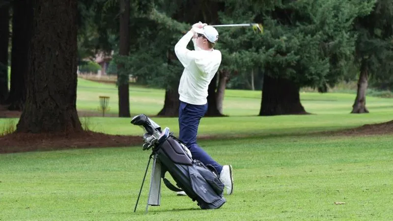 Lerten Leads Corban Men's Golf Through Opening Round of Tournament of Knights