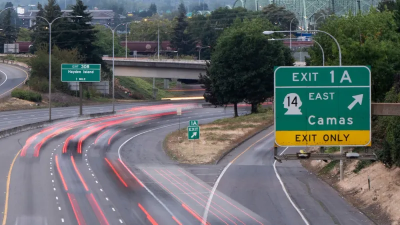 Vancouver traffic largely unaffected by first day of I-5 Rose Quarter project