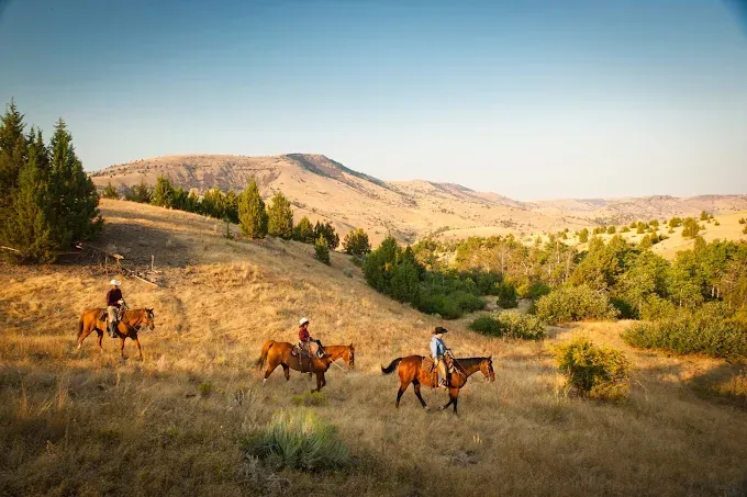 Saddle Up and Stay the Night at This 9,000-Acre Oregon Ranch Near Fossil