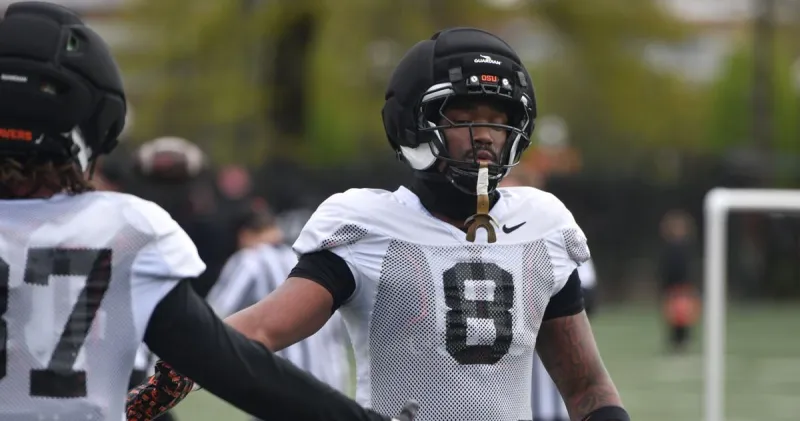 OSU tight end DeCorion Temple: 'Feels like I'm playing Little League football again.'