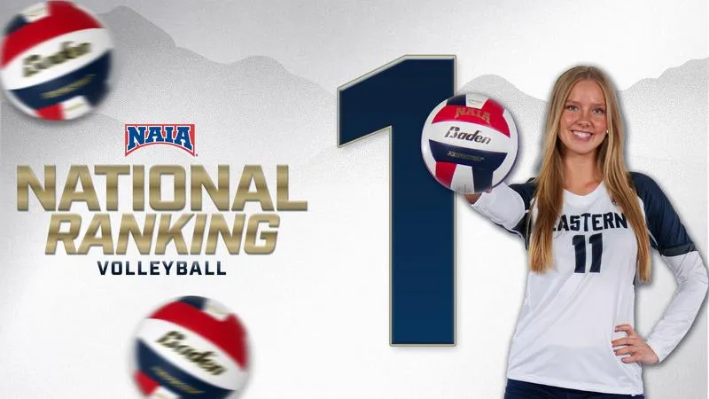 EOU Volleyball Retains No. 1 Ranking