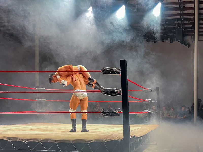 TBA Review: Clayton Lee's Goldberg Variations Fetishizes Professional Wrestling and Vulnerability Without Losing Control