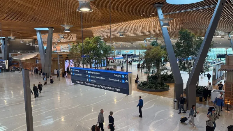 Portland International Airport ranks No. 2 in JD Power's 2026 large airport survey