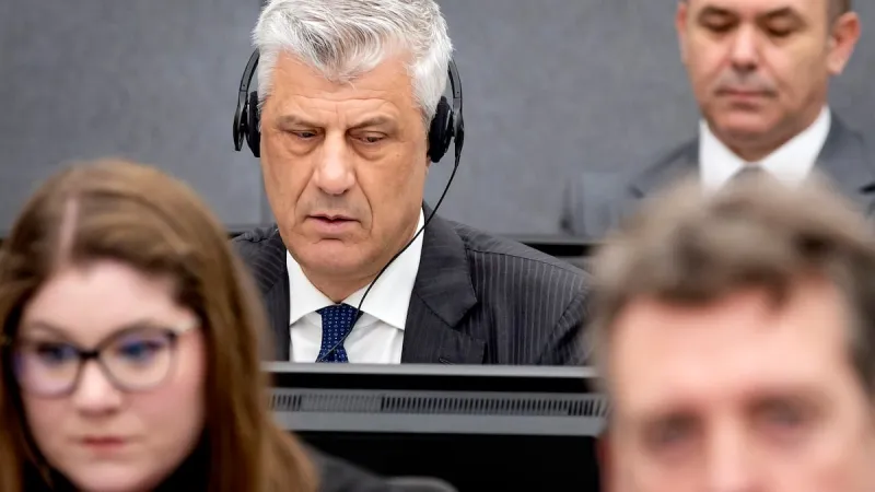 Kosovo's ex-President Thaci convicted of war crimes, sentenced to 25 years in prison