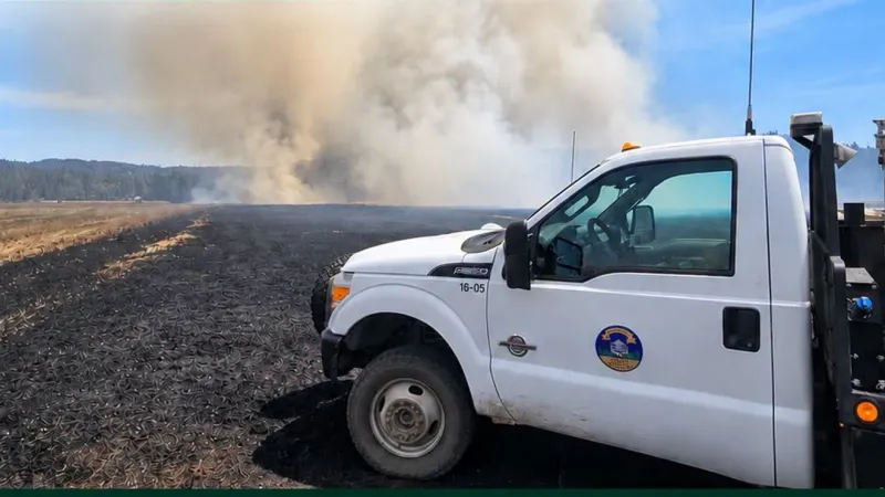 DFPA: Lightning hits district as storm moves over Cascades, crews check smoke reports