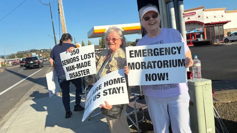 Seniors at Battle Ground Mobile Estates seek protections for mobile home parks