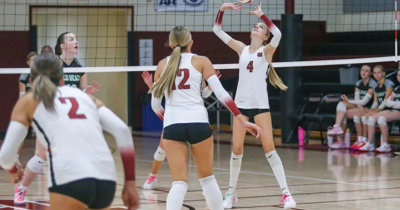 Prep Volleyball: Gold Beach comes back to defeat North Douglas in five sets in Sunset Conference opener