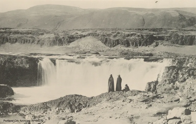 Celilo Falls, circa 1900