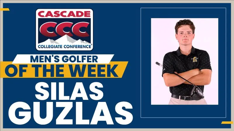 Guzlas Honored as CCC Men's Golfer of the Week