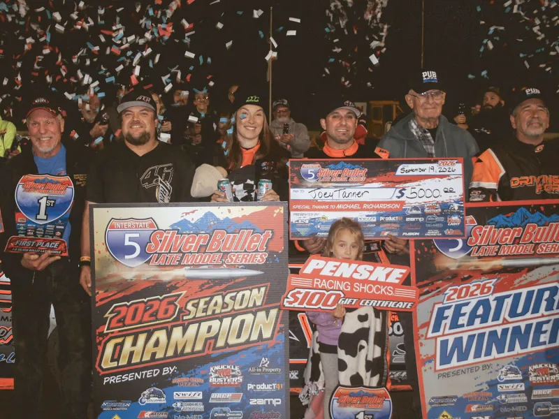 Tanner wins Silver Bullet title on big night at Willamette Speedway