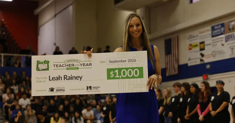 Lebanon teacher in running for Oregon Teacher of the Year